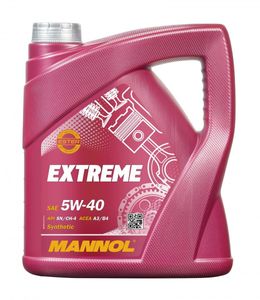 Mannol Extreme 5W-40 4 Liter Kanne Reifen