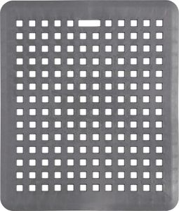 Wüllner+Kaiser 4115.002 Spülbeckenmatte eckig, 27 x 31,5 cm, grau