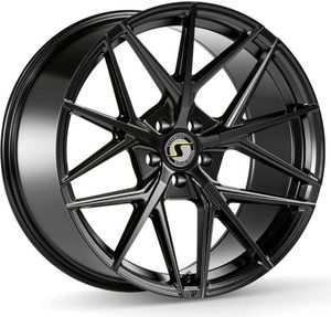 Schmidt Felge ZAYN 11.5Jx21 ET 58 5x112 Diamant Schwarz E11521ZAKX+58JP0BS kompatibel mit Mercedes AMG C-Klasse W205 AMG C63 BiTurbo Coupe / Cabrio