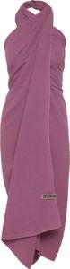 Knit Factory Liv Pareo - XL Musselintuch - Strandtuch - Violett - 180x130 cm