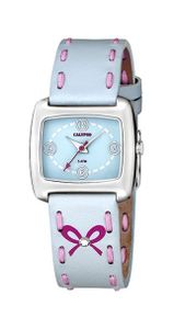 Calypso Analoge Kinderuhr Damenuhr Armbanduhr Lederband Blau K6045/3