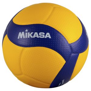 Mikasa Volleyball V300W | Blau-Gelb