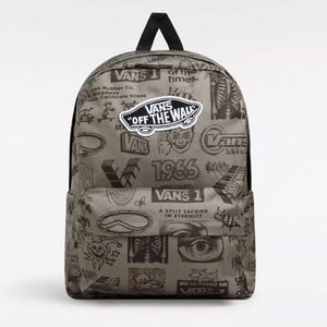 Batoh VANS Old Skool Classic Backpack Bungee Cord Grey Premium - UNI Batoh VANS Old Skool Classic Backpack Bungee Cord Grey Premium - UNI