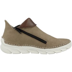 Rieker Damen Schuhe Stiefeletten Keilabsatz 75081, Größe:41 EU, Farbe:Braun