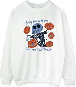 The Nightmare Before Christmas - Mikina pre mužov BI52715 (3XL) (Weiß)