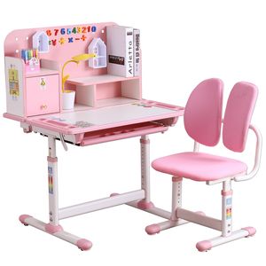 WNM Group Kleiner Schreibtisch mit zwei & Kindermöbel Kinderschreibtische Baby & Kind Babyartikel Baby 