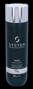 System Professional System Man Energy Shampoo, Männer, Nicht-professionell, Shampoo, Alle Haare, Alle Farben, 250 ml