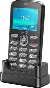 Doro 1880, Balken, 320 x 240 Pixel, Bluetooth, 1000 mAh, Schwarz