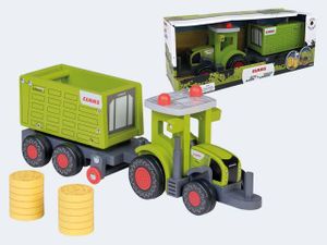 Claas Holz Axion 870 Cargos Traktor+Anh. 35cm FSC