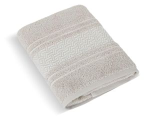 Froté ručník MOZAIKA, béžová, 50x100cm