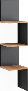 Vicco Eckregal Paolo, 28 x 116.4 cm, Anthrazit/Goldkraft Eiche Vicco Eckregal Paolo, 28 x 116.4 cm, Anthrazit/Goldkraft Eiche