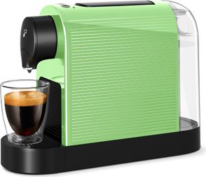 Tchibo Cafissimo „Pure plus“ Kaffeemaschine Kapselmaschine für Caffè Crema, Espresso und Kaffee, 0,8l, 1250 Watt, 11,9 x 33,7 x 24 cm, Happy Matcha