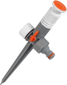 Kreisregner Mit Erdspieß Sprinkler Impulsregner Bewässerung Rasensprenger 0-360° Kreisregner Mit Erdspieß Sprinkler Impulsregner Bewässerung Rasensprenger 0-360°