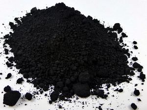 Eisenoxid schwarz 10g in wiederverschließbarer Tüte