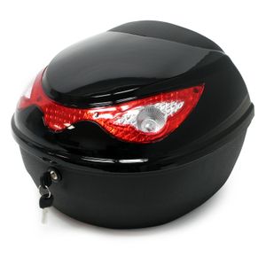 Top Case / Koffer für Roller, Motorrad oder Quad, 22 Liter, schwarz