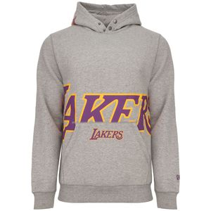 New Era Hoody NBA Oversize Logo Los Angeles Lakers grey L