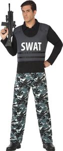Atosa Polizei Swat Kostüm Für Herren  XL  XL