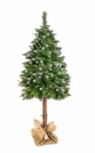 Künstlicher Weihnachtsbaum 180cm Schnee Christbaum Ständer 11988
