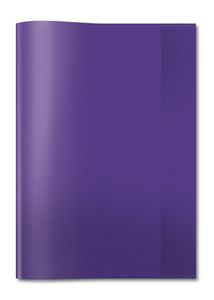 HERMA Heftschoner DIN A4 aus PP transparent violett