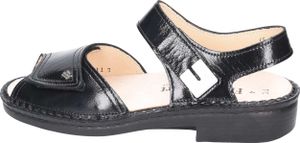 Finn Comfort Luxor Sandale 2408-022099, Knautsch, Schwarz 39