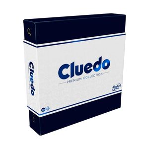 Hasbro - Cluedo - Premium Collection Brettspiel Gesellschaftsspiel Spielfiguren aus Holz