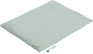 Medi Partners Kirschkernkissen Körnerkissen groß Wärmekissen 500g Rechteck 20x25cm Öko Natur 100% Baumwolle Wärme + Kältetherapie Massagetherapie (Minze)