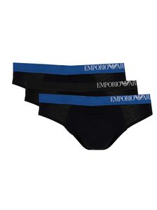 Emporio Armani Slipy "3 Pack" - 111734 2F728 - Schwarz- Größe: S(EU)