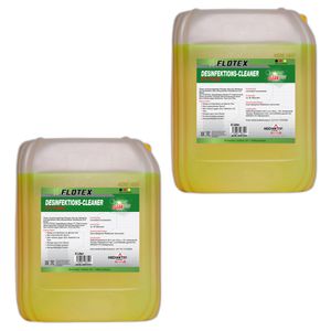 Flotex Desinfektion Cleaner, 2 x 5L - Desinfektionsreiniger Hygiene Desinfektionsmittel