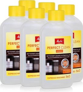 6x Melitta 202034 Perfect Clean Espresso Machines Milchsystem Reiniger 250ml