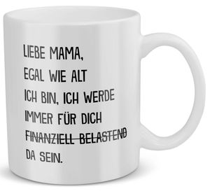 22Feels Mama Geschenk Muttertag Mutter Tasse Geburtstag Kaffeetasse Frauen Weihnachten Haferl Geschenkidee
