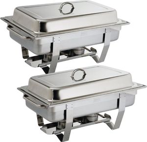 Olympia Milan Chafing-Dish x2 (2 Stück) Olympia Milan Chafing-Dish x2 (2 Stück)