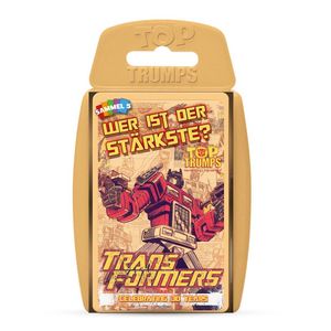 Top Trumps - Transformers retro Kartenspiel Karten Spiel Auto Quartett Deutsch