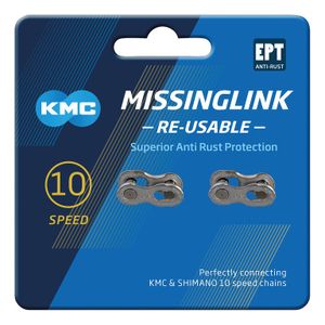 KMC Missing Link Kettenschloss 2er 10 Speed Shimano KMC Chains CL559R-EPT