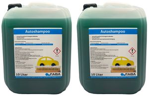 20 L Auto Shampoo Autoshampoo Autowäsche 2 x 10 Liter