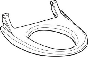 Geberit 242170111 WC-Sitzring f. Geberit AquaClean 4000