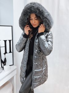 Dstreet Parka für Frauen Shine grau XL