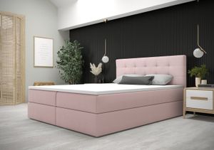 Moderná posteľ s úložným priestorom 140x200 STIG 5 - ružová