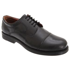 Scimitar Pánska kožená obuv DF788 (48 EU) (Black)