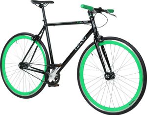 Galano Blade Fixie Fahrrad 28 Zoll Singlespeed 165 - 195 cm retro Urban Bike mit Flip Flop Nabe für Fixed Gear und Freilauf
