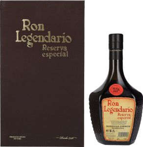 Ron Legendario Very Old Reserva Especial 40% Vol. 0,7l in Geschenkbox Ron Legendario Very Old Reserva Especial 40% Vol. 0,7l in Geschenkbox