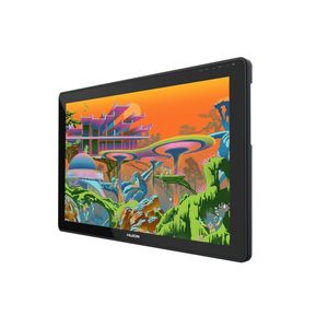 HUION KAMVAS 22 Plus Grafiktablett mit Display mit volllaminiertem QD-Bildschirm 140% s RGB-Android-Unterstützung Ideal für Hausaufgaben und Fernunter