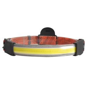 Superheller 240 Lumen Kopflampe 230° COB Sensor Stirnlampe Leichte IPX5 Wasserdichte Headlight für Joggen Angeln Laufen,(Batterie)