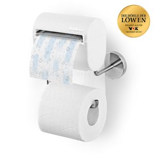 Toilettenpapierhalter Klopapierhalter feuchtes Toilettenpapier Wand Halter weiß