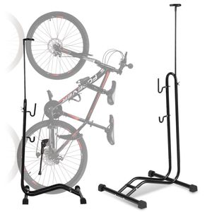 Fahrradständer Boden Fahrradhalter  für Vorderrad oder Hinterrad Radständer 3 Funktionen 20 bis 27.5 Zoll