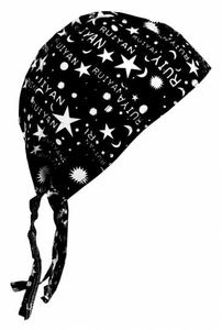 Bandana Kopftuch Mond + Sterne, Bandana Headscarf Moon + Stars, Bandana pañuelo Luna y Estrellas