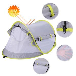 Baby Strand Zelt automatisch Zelt Kleinkinder für Kindercamping Sonnenschutz Zelt UV-Schutz UPF,109*65*50cm