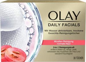 Olay, Tägliche Gesichtspflege, Gesichtsreinigungstücher, 30 Stück