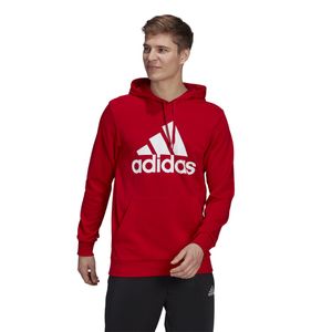 adidas Big Logo Kapuzenpullover Herren, Größe:L, Farbe:Rot