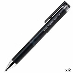 Długopis żelowy Pilot Synergy Point 0,25 mm czarny (12 sztuk)