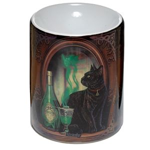 Lisa Parker Absinthe Katze Duftlampe aus Keramik